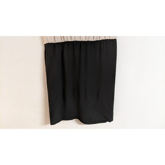 DIANE VON FURSTENBURG Reara 100% Silk Draped Cowl Neck Cap Sleeve Dress SZ 2 - Picture 8 of 13